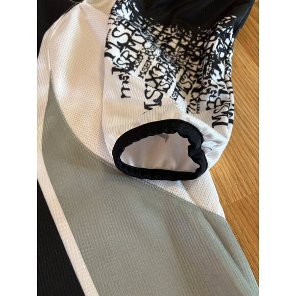 MSR Mens Black & White Motocross Jersey Long Sleeve Racing Top Size XL - Picture 4 of 12
